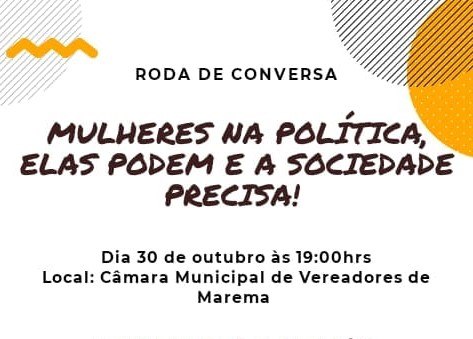 You are currently viewing Câmara Municipal de Marema realiza roda de conversa Mulheres na política, elas podem e a sociedade precisa”