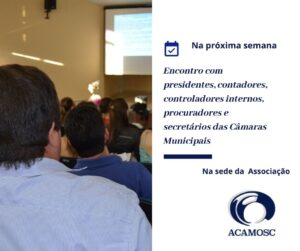 Read more about the article Acamosc realiza atividade na próxima semana