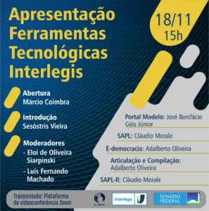 Read more about the article Câmaras que integram a Acamosc irão conhecer as ferramentas tecnológicas do Interlegis