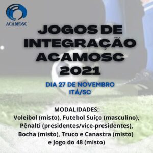Read more about the article JOGOS DE INTEGRAÇÃO DA ACAMOSC