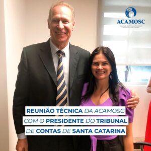 Read more about the article Reunião Técnica da ACAMOSC com o Presidente do Tribunal de Contas de SC