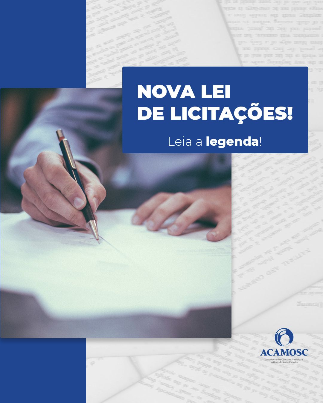 Read more about the article Nova lei de Licitações