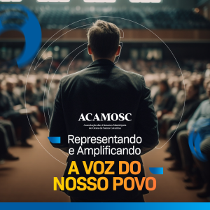 Read more about the article Na Acamosc, acreditamos no poder da representação e na força da união.