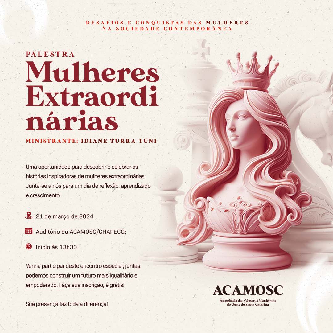 Read more about the article 🌸 Celebrando o Mês da Mulher com um evento incrível!