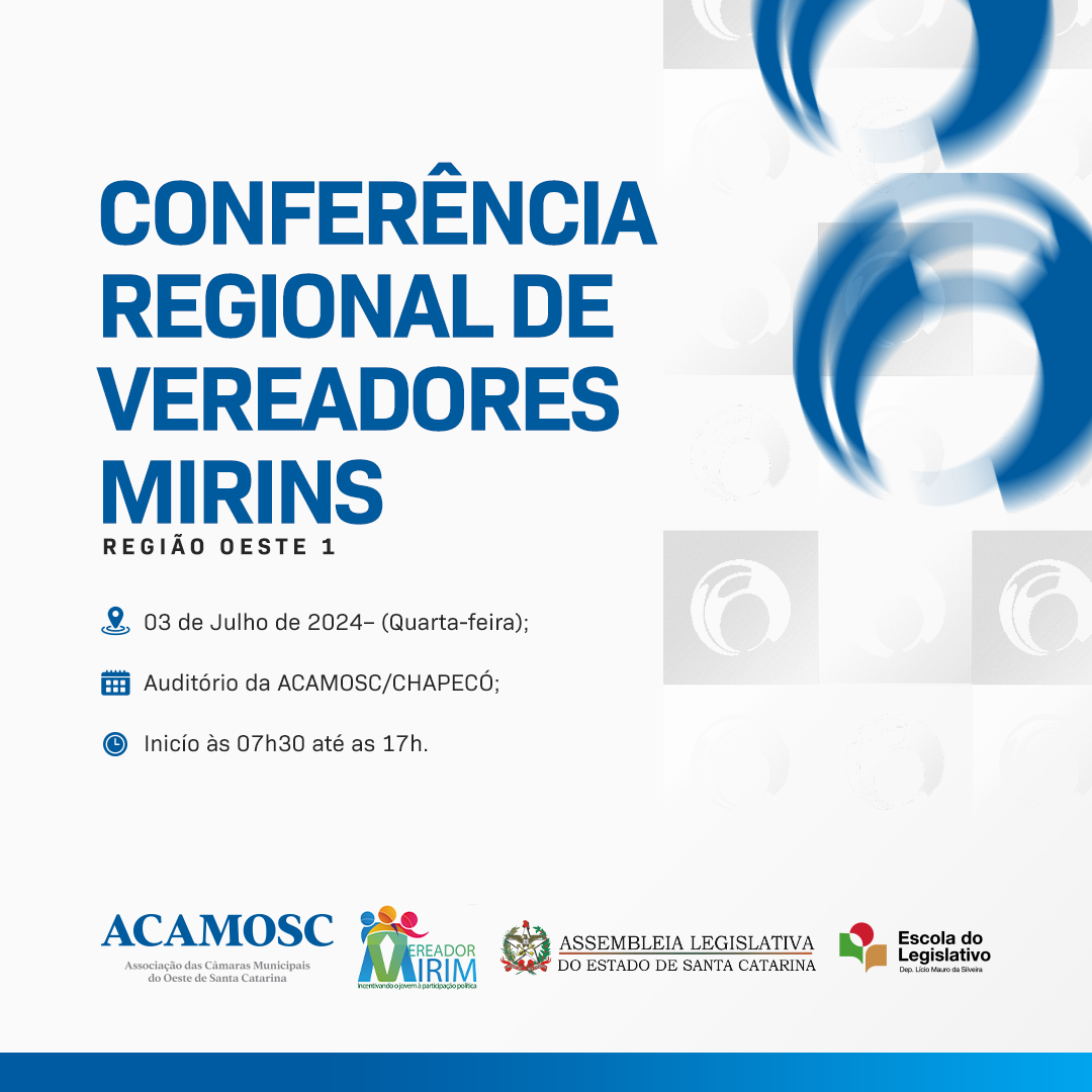 Read more about the article Conferência Regional de Vereador Mirim – Região Oeste 1