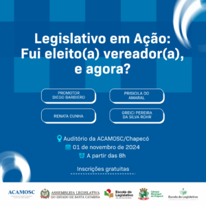 Read more about the article Legislativo em Ação: Fui eleito(a) vereador(a),e agora?!